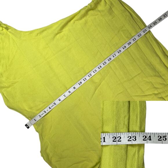 Lane Bryant 3/4 Sleeve V-Neck Sweater Plus Size 14/16 Yellow 100% Cotton - Picture 13 of 13